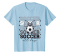 Groovy Soccer Coquette Bow Soccer All T-Shirt - Trendy Graphic for Adults - T-Shirt, Sweatshirt, Hoodie