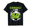 80 Year Old Birthday Soccer Themed 80Thb T-Shirt - Trendy Graphic Unisex - T-Shirt, Sweatshirt, Hoodie