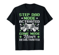Gamer Stepdad Fathers Day Step Dad Mode T-Shirt - Aesthetic Graphic Unisex - T-Shirt, Sweatshirt, Hoodie