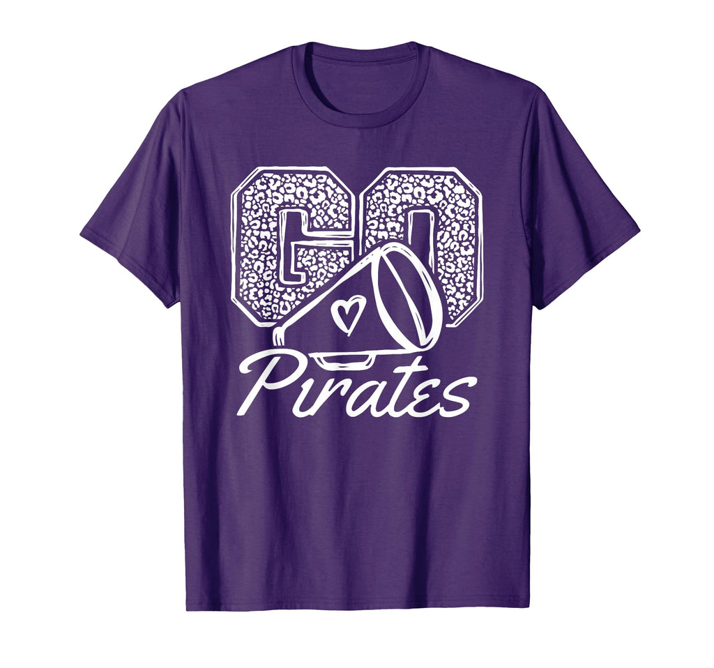 Go Cheer Pirates Sports Name Gifts T-Shirt - Unique Graphic for Adults - T-Shirt, Sweatshirt, Hoodie