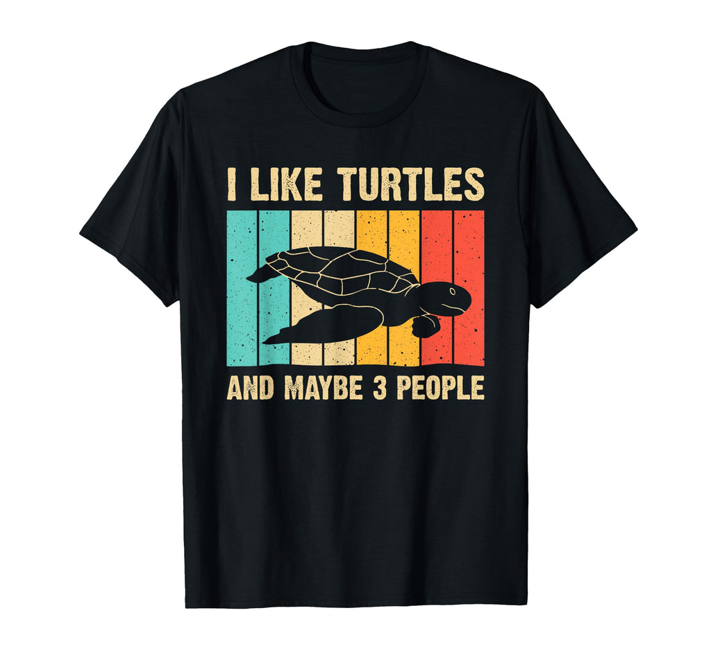 Funny Turtle Sea Turtle Lover T-Shirt - Minimalist Print Unisex - T-Shirt, Sweatshirt, Hoodie