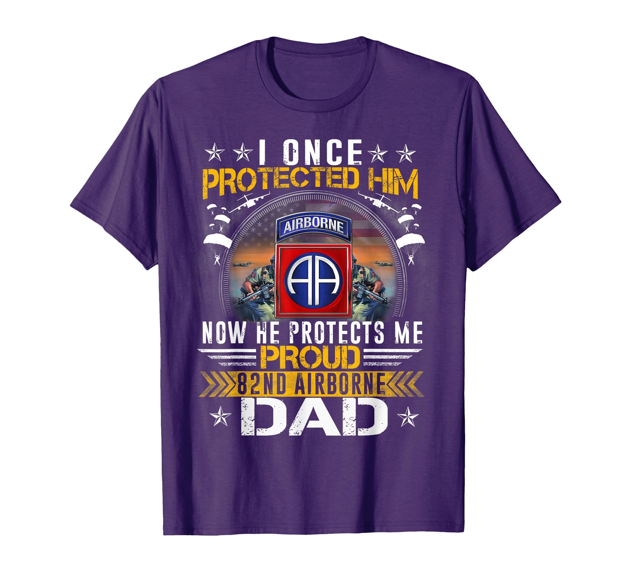 I Once Protected Him Proud 82Nd T-Shirt - Trendy Graphic for Adults - T-Shirt, Sweatshirt, Hoodie