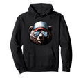 Papa Bear Face Dad Fathers Day Daddy Bear Hoodie - Streetwear Style Unisex - T-Shirt, Sweatshirt, Hoodie