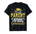 Proud Parent 4Th Grade Graduate 2026 T-Shirt - Minimalist Print Men Women - T-Shirt, Sweatshirt, Hoodie
