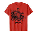 Papa Original Superhero Bold T-Shirt - Casual Everyday Wear Unisex - T-Shirt, Sweatshirt, Hoodie