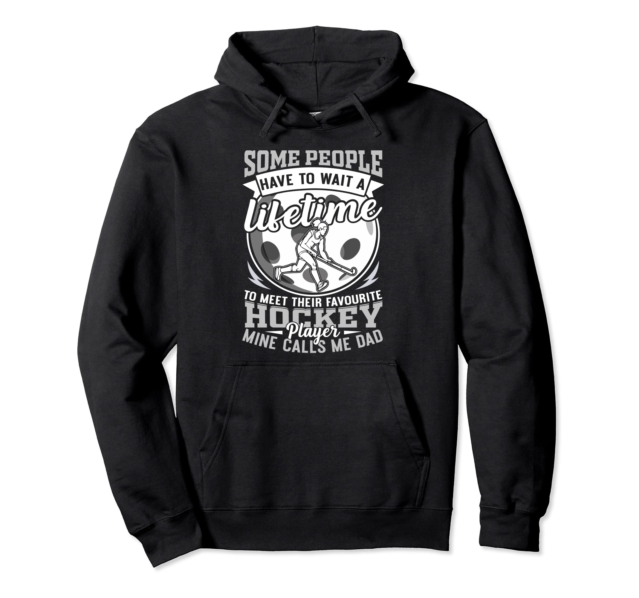 Hockey Dad My Favorite Player Calls Hoodie - Aesthetic Graphic Men Women - T-Shirt, Sweatshirt, Hoodie
