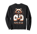 Papa Bear Funny Bears Animal Lover Sweatshirt - Unique Graphic Men Women - T-Shirt, Sweatshirt, Hoodie