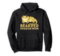 Bearded Dragon Mom Lizard Bearded Hoodie - Casual Everyday Wear Men Women - T-Shirt, Sweatshirt, Hoodie