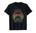 Mens Level Dad Unlocked Level Papa T-Shirt - Trendy Graphic Men Women - T-Shirt, Sweatshirt, Hoodie