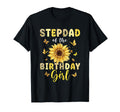 Stepdad Bday Sunflower Party Family T-Shirt - Streetwear Style Men Women - T-Shirt, Sweatshirt, Hoodie