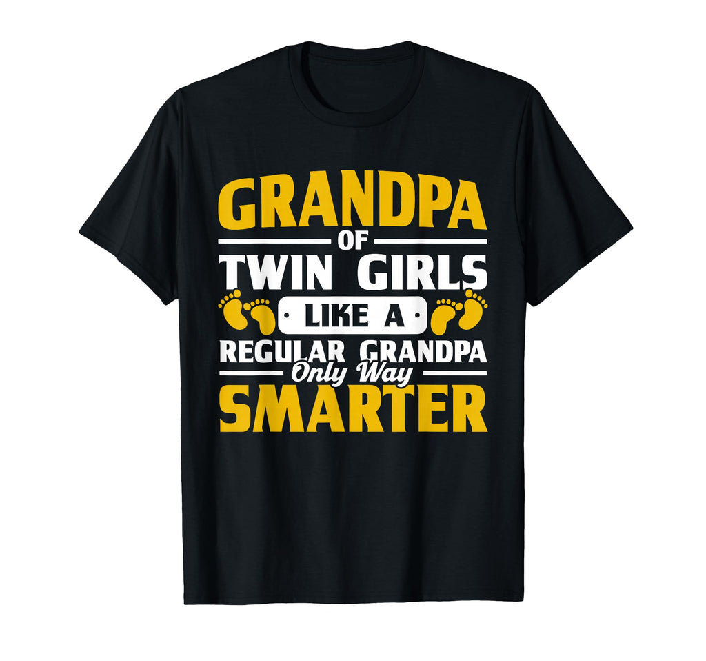 Grandpa Twin Way Smarter Grandad T-Shirt - Casual Everyday Wear Men Women - T-Shirt, Sweatshirt, Hoodie