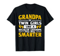 Grandpa Twin Way Smarter Grandad T-Shirt - Casual Everyday Wear Men Women - T-Shirt, Sweatshirt, Hoodie