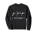 G Pop Est 2024 New Dad Dad Grandpa Sweatshirt - Custom Art Print Unisex - T-Shirt, Sweatshirt, Hoodie