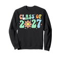 Senior Graduation School Class 2027 Sweatshirt - Trendy Graphic Men Women - T-Shirt, Sweatshirt, Hoodie