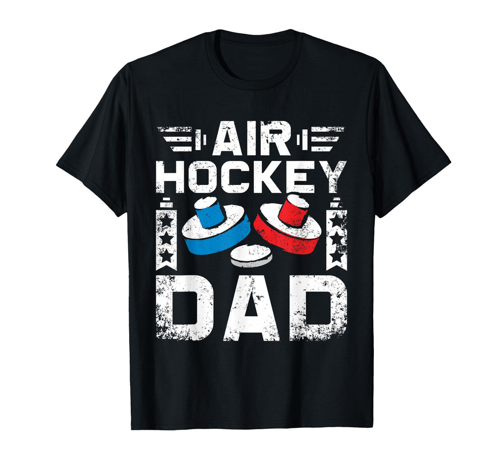 Fathers Day Air Hockey Dad Game T-Shirt - Trendy Graphic Men Women - T-Shirt, Sweatshirt, Hoodie
