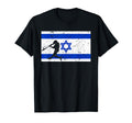 Baseball League Israel Flag National T-Shirt - Graphic Print Men Women - T-Shirt, Sweatshirt, Hoodie