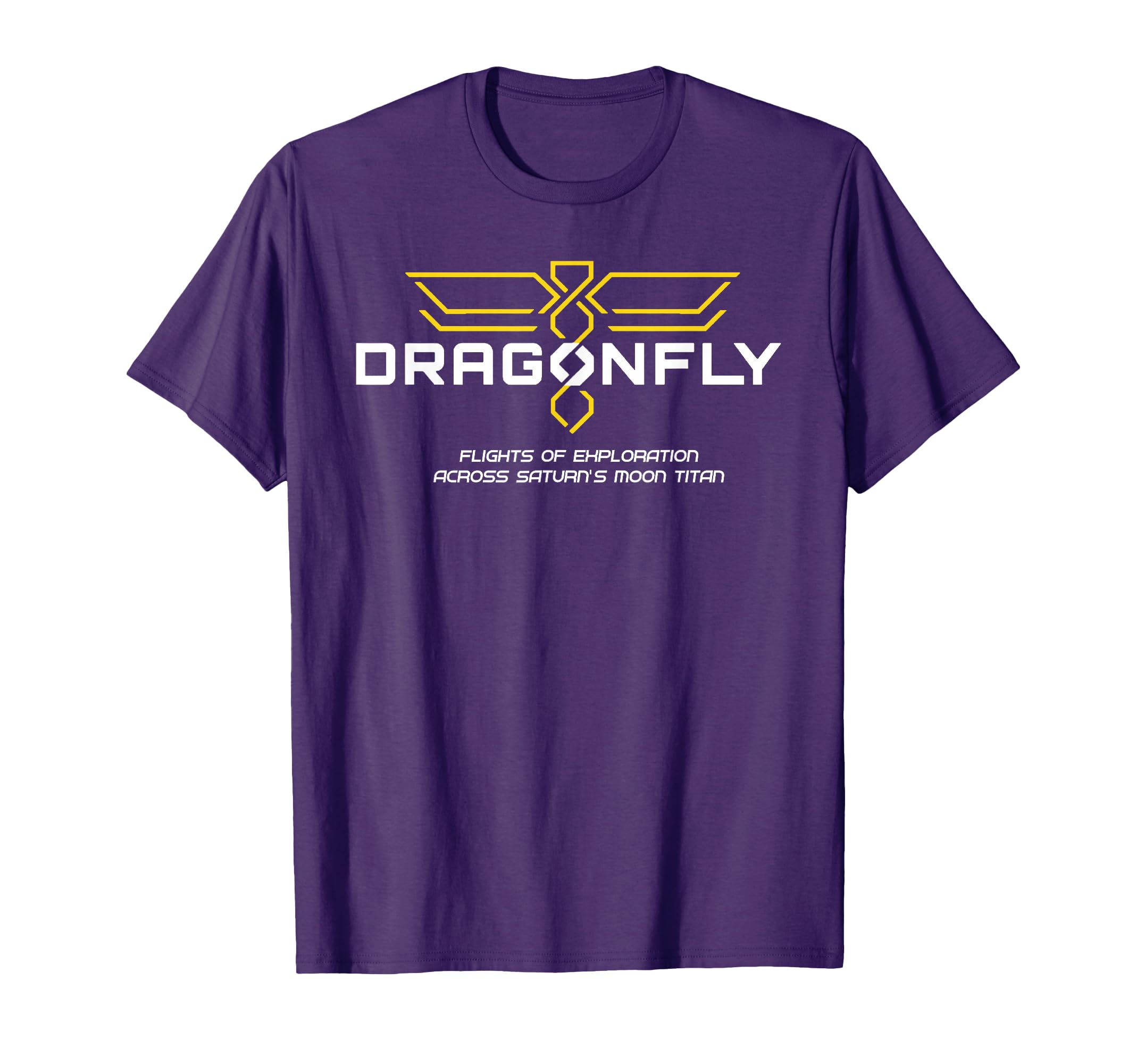Dragonfly Mission Logo White T-Shirt - Streetwear Style Men Women - T-Shirt, Sweatshirt, Hoodie