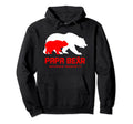 Papa Bear Support Hemophilia Awareness Hoodie - Trendy Graphic for Adults - T-Shirt, Sweatshirt, Hoodie