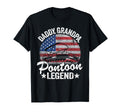 Daddy Grandpa Pontoon Captain Dad T-Shirt - Fun Novelty Design for Adults - T-Shirt, Sweatshirt, Hoodie