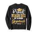 Proud Bonus Dad 2026 Graduate Awesome Sweatshirt - Graphic Print Unisex - T-Shirt, Sweatshirt, Hoodie
