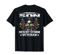 Proud Son Desert Storm Veteran T-Shirt - Streetwear Style for Adults - T-Shirt, Sweatshirt, Hoodie