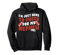 Groovy Football Aunt Football Hoodie - Casual Everyday Wear Men Women - T-Shirt, Sweatshirt, Hoodie