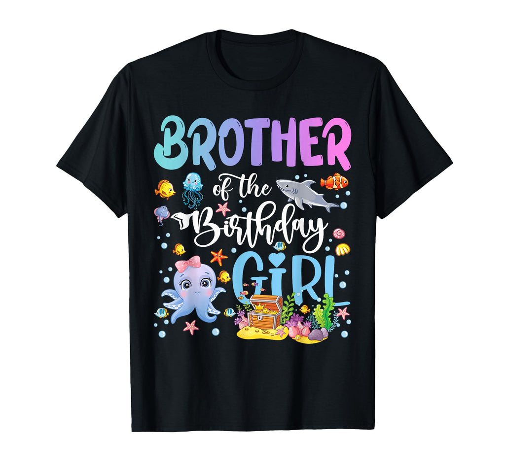 Brother Birthday Sea Fish Ocean T-Shirt - Casual Everyday Wear for Adults - T-Shirt, Sweatshirt, Hoodie