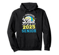 Proud Dad 2025 Senior Volleyball Hoodie - Aesthetic Graphic Unisex - T-Shirt, Sweatshirt, Hoodie