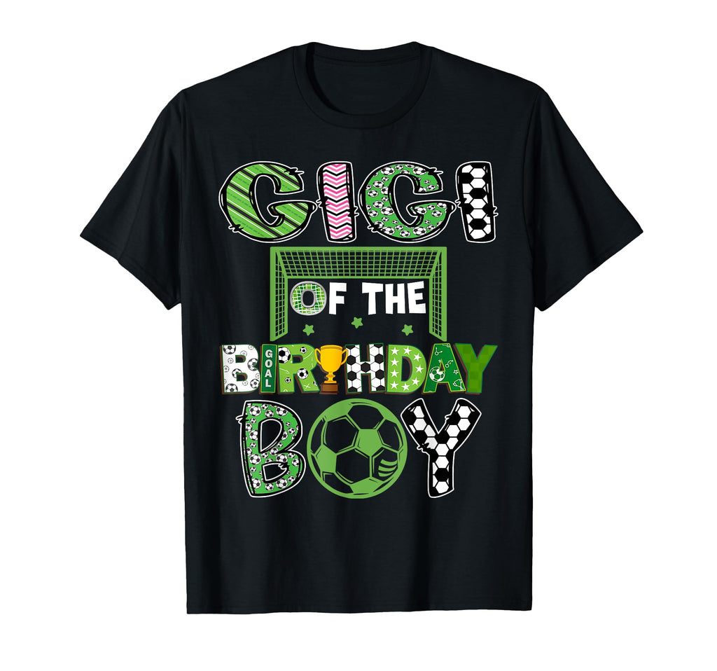 Gigi Birthday Soccer Player Birthday T-Shirt - Aesthetic Graphic Men Women - T-Shirt, Sweatshirt, Hoodie