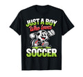 Just Who Loves Soccer Footbal Player T-Shirt - Aesthetic Graphic Unisex - T-Shirt, Sweatshirt, Hoodie
