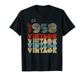 60Th Birthday Dad 1958 T-Shirt - Fun Novelty Design for Adults - T-Shirt, Sweatshirt, Hoodie