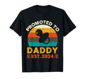 Promoted To Dad Est 2024 T-Shirt - Graphic Print Men Women - T-Shirt, Sweatshirt, Hoodie