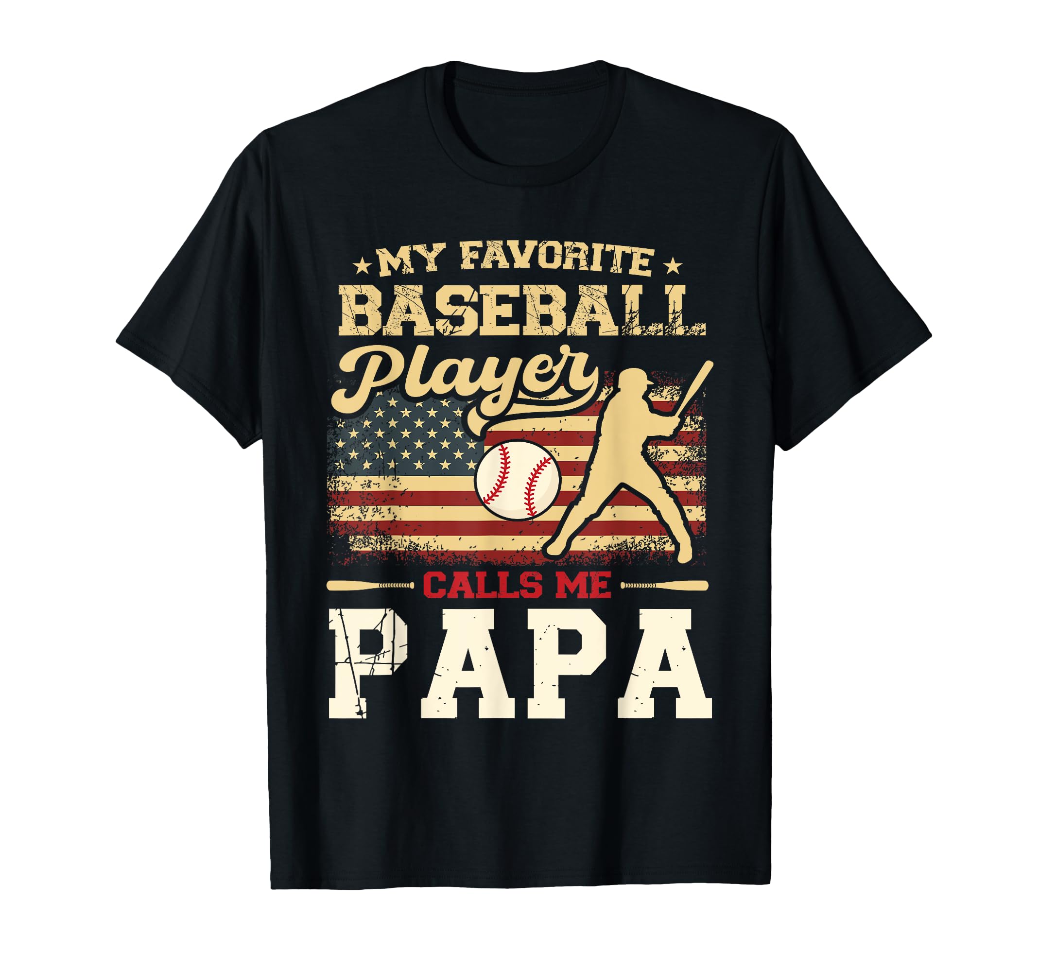 My Favorite Baseball Player Calls T-Shirt - Casual Everyday Wear Men Women - T-Shirt, Sweatshirt, Hoodie