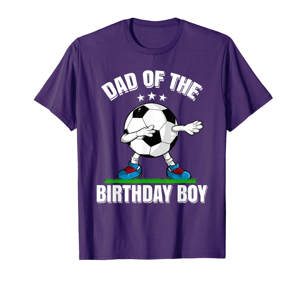 Dad Birthday Funny Dabbing Soccer T-Shirt - Unique Graphic for Adults - T-Shirt, Sweatshirt, Hoodie