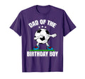 Dad Birthday Funny Dabbing Soccer T-Shirt - Unique Graphic for Adults - T-Shirt, Sweatshirt, Hoodie