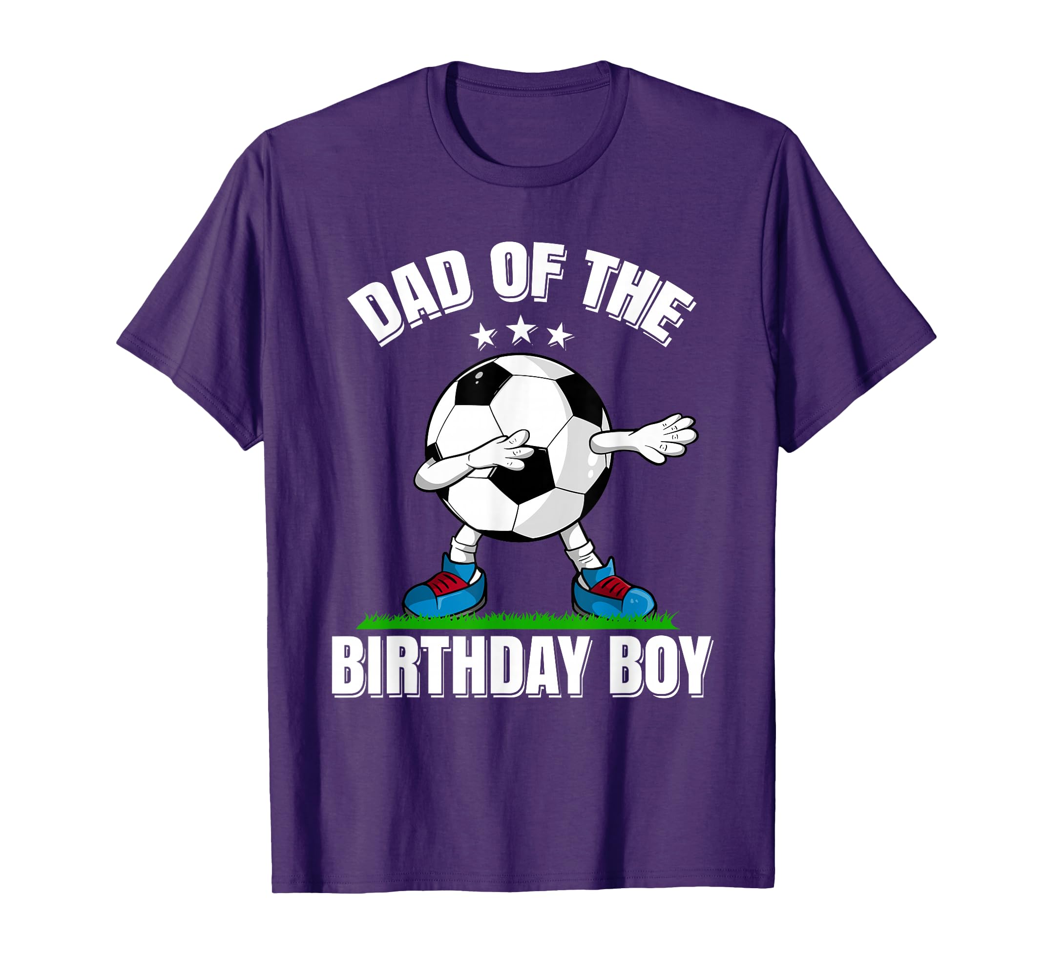 Dad Birthday Funny Dabbing Soccer T-Shirt - Unique Graphic for Adults - T-Shirt, Sweatshirt, Hoodie