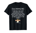 Funny Professional Swimmer Does More T-Shirt - Trendy Graphic for Adults - T-Shirt, Sweatshirt, Hoodie