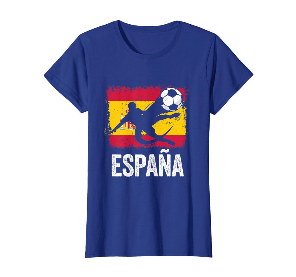 Spain Espana Soccer Football Fan T-Shirt - Fun Novelty Design for Adults - T-Shirt, Sweatshirt, Hoodie