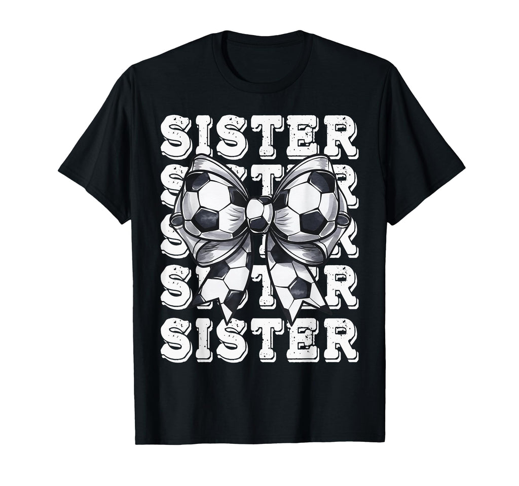 Coquette Soccer Sister Matching T-Shirt - Streetwear Style Men Women - T-Shirt, Sweatshirt, Hoodie