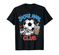 Soccer Moms Club Iced Coffee Cleats T-Shirt - Custom Art Print Unisex - T-Shirt, Sweatshirt, Hoodie