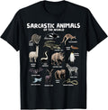 Sarcastic Animals of The World Funny Animal Names - Adult & Kids T-Shirts, Sweatshirts & Hoodies apparel design preview 1