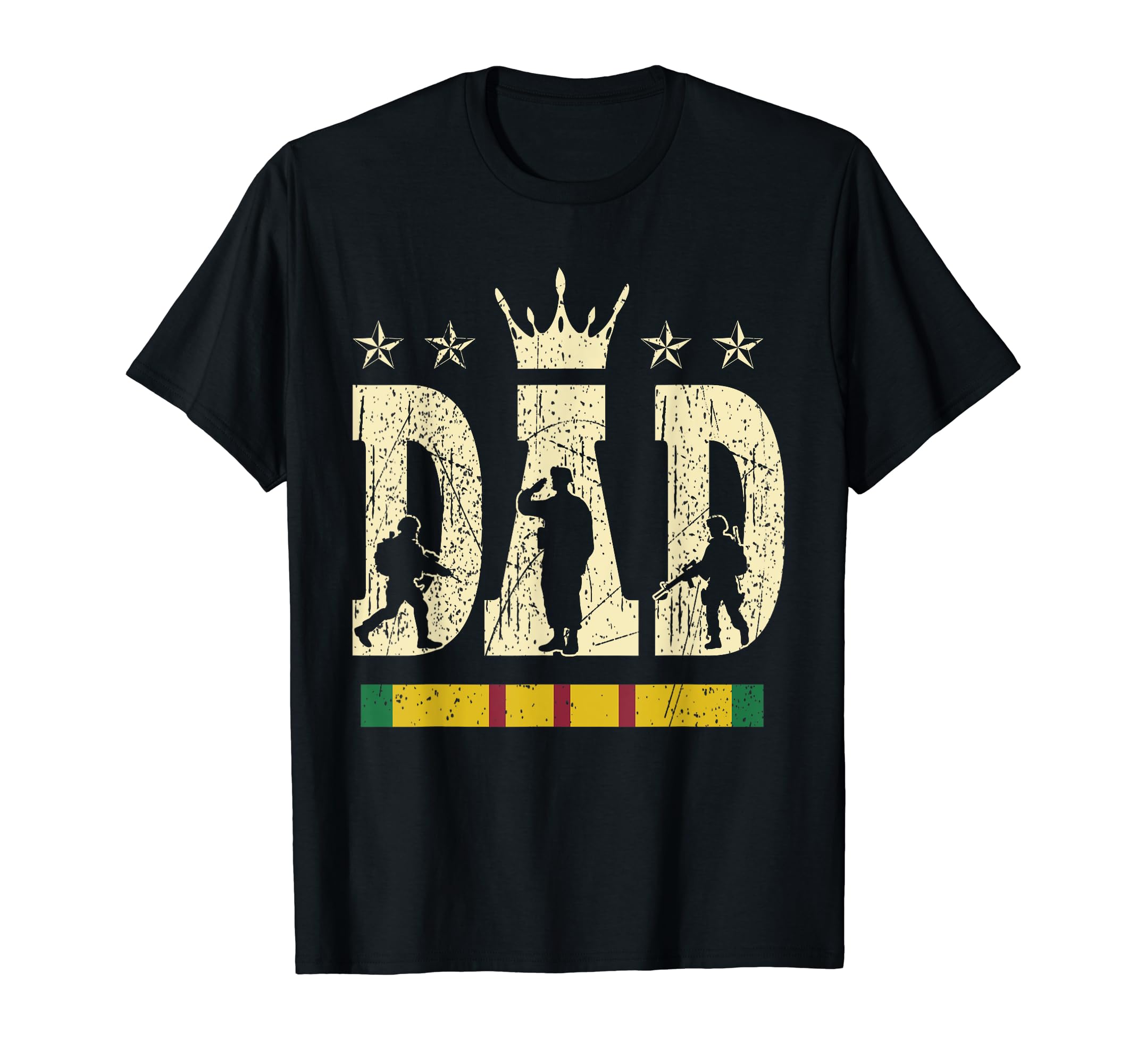 Dad Vietnam Veteran Fathers Day T-Shirt - Trendy Graphic for Adults - T-Shirt, Sweatshirt, Hoodie