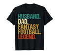 Fantasy Football Player Husband Dad T-Shirt - Aesthetic Graphic Men Women - T-Shirt, Sweatshirt, Hoodie