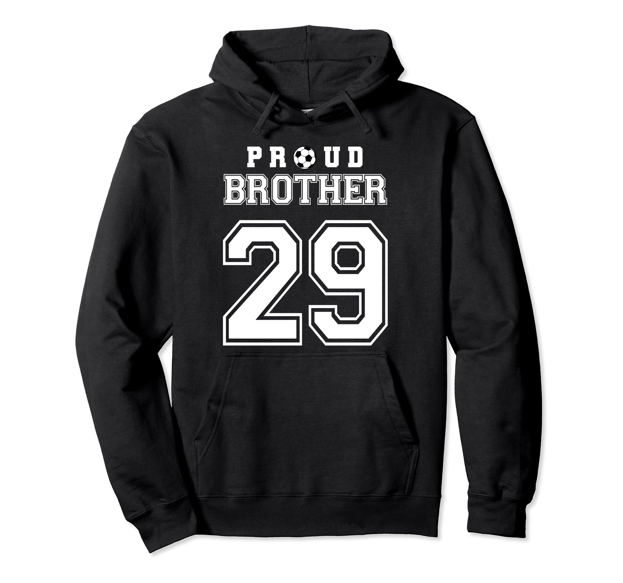 Number 29 Custom Proud Soccer Futbol Hoodie - Unique Graphic Men Women - T-Shirt, Sweatshirt, Hoodie