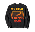 Soccer Goalie Art Gag Soccer Sweatshirt - Casual Everyday Wear Men Women - T-Shirt, Sweatshirt, Hoodie