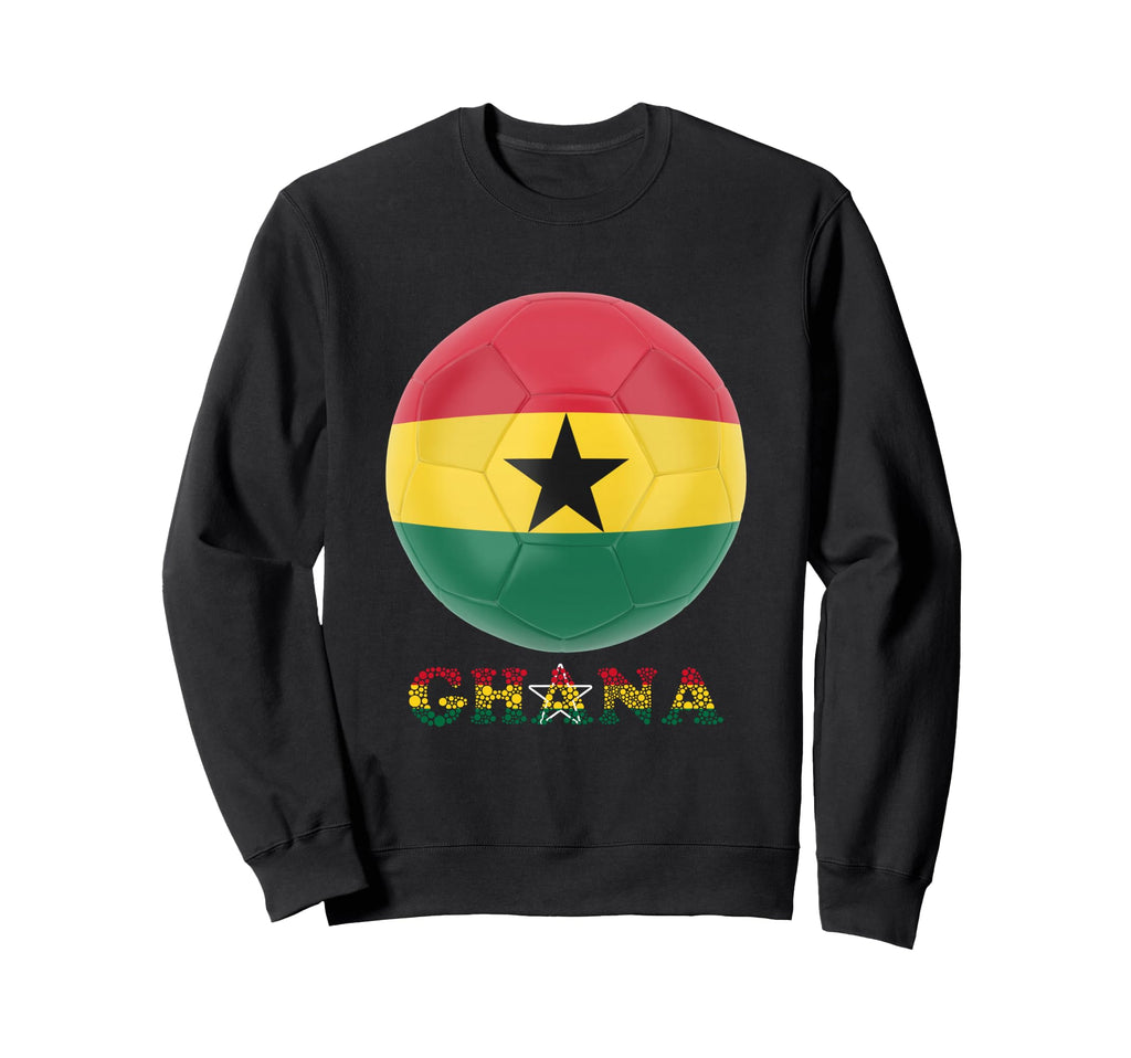 Ghana Flag Supporters Ghanaian Sweatshirt - Minimalist Print Men Women - T-Shirt, Sweatshirt, Hoodie