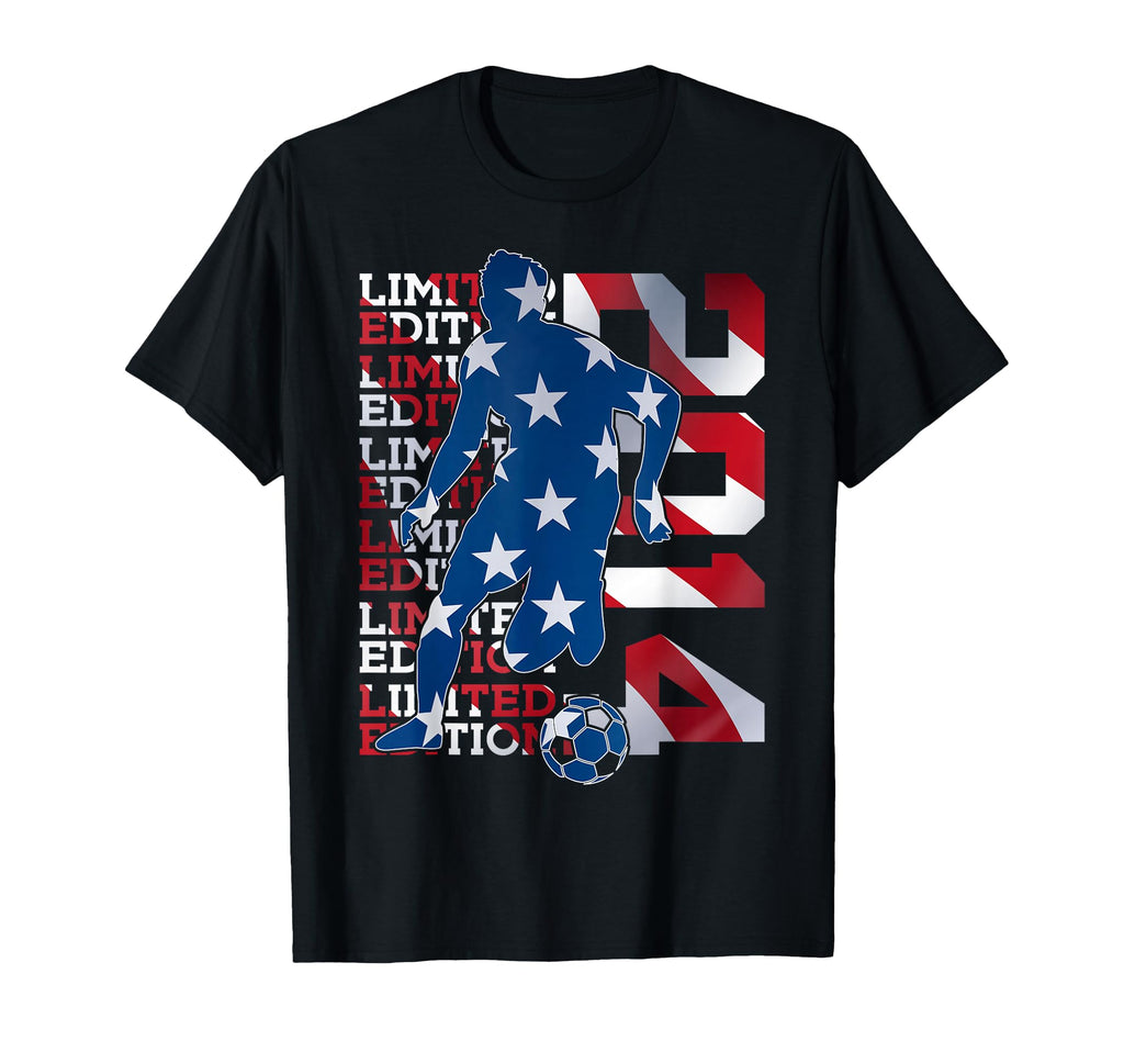 2014 12 Years Soccer 12Th Birthday T-Shirt - Minimalist Print Unisex - T-Shirt, Sweatshirt, Hoodie