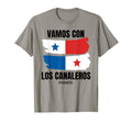 Panama Vamos Con Los Canaleros T-Shirt - Casual Everyday Wear Men Women - T-Shirt, Sweatshirt, Hoodie