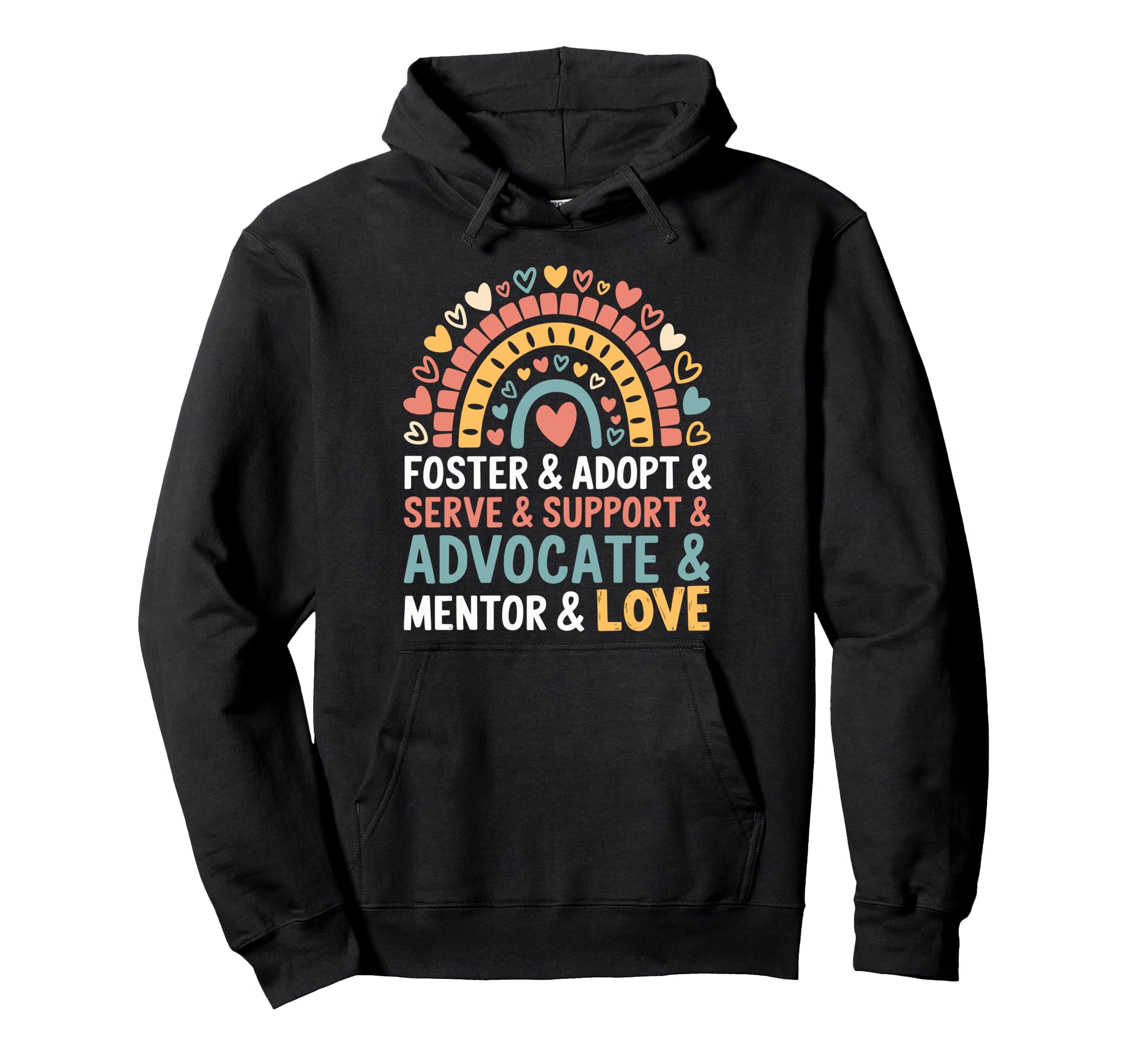 Foster Care Adoption And Foster Mom Hoodie - Unique Graphic for Adults - T-Shirt, Sweatshirt, Hoodie