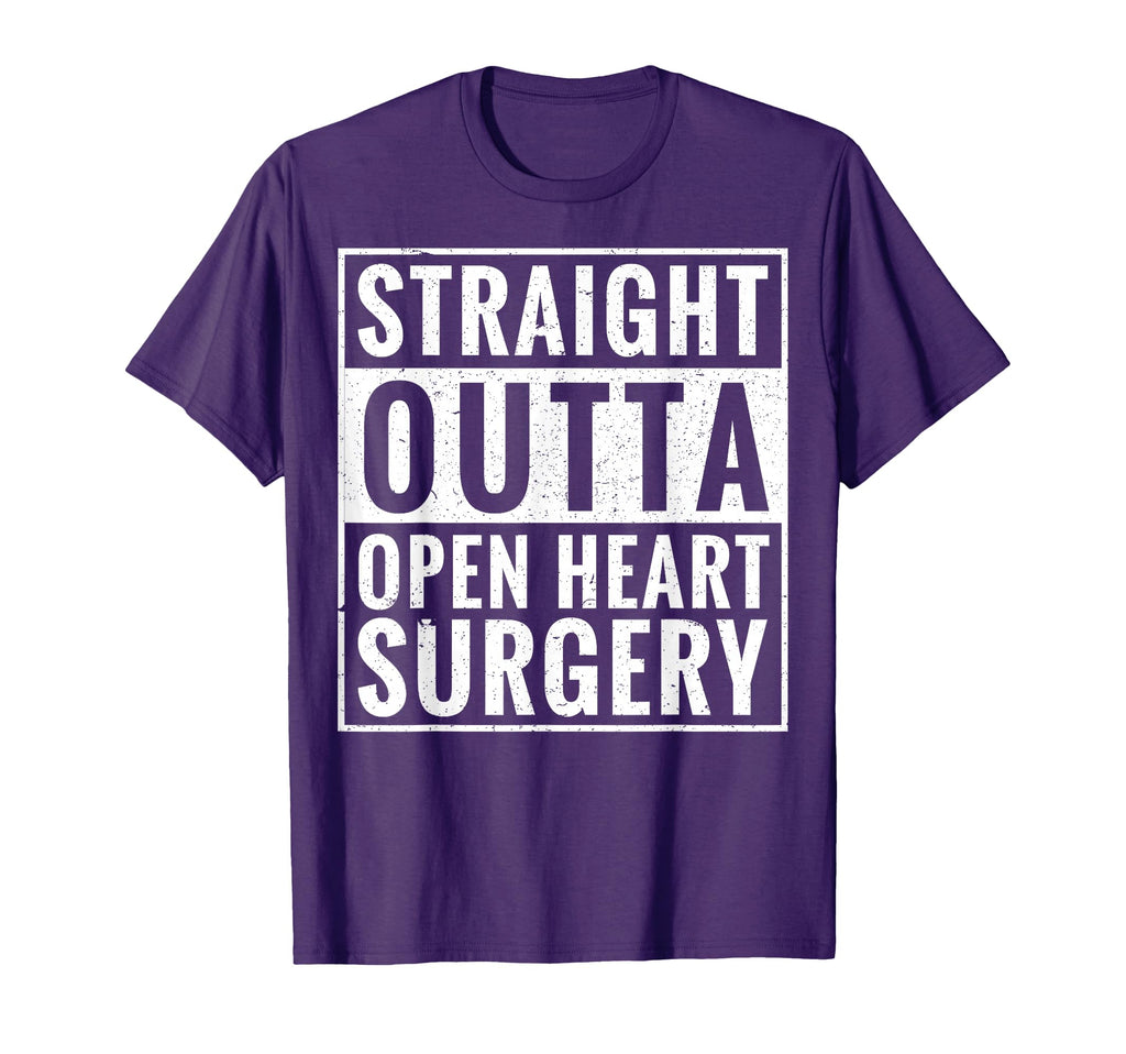 Straight Outta Open Heart Surgery T-Shirt - Graphic Print for Adults - T-Shirt, Sweatshirt, Hoodie